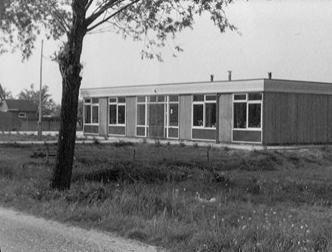 openbare Prins Clausschool aan de Nieuwe Zandweg anno 1965