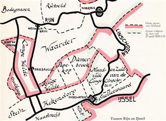 Grens Holland Utrecht 1820